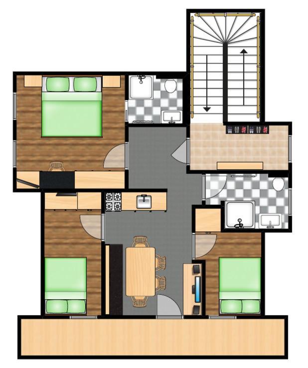 Gaestehaus Eder Tröpolach Habitación foto